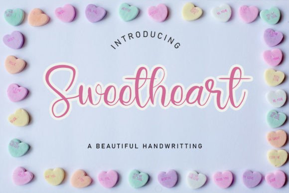 Sweetheart Font Poster 1