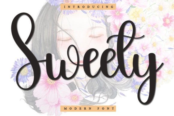 Sweety Font Poster 1