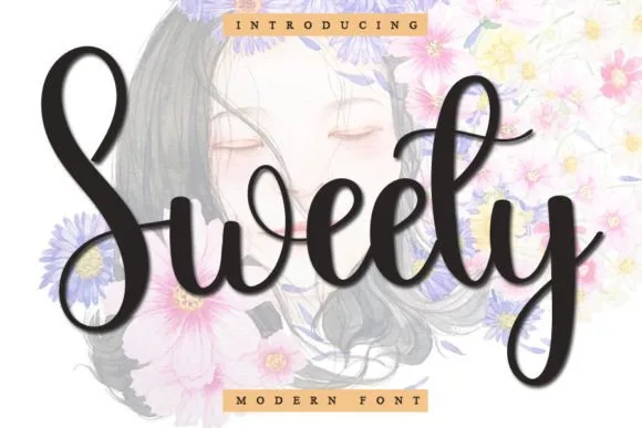 Sweety Font Sweety Font Poster 1