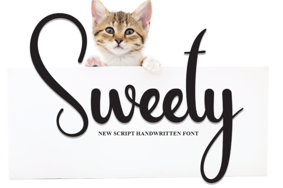 Sweety Font Sweety Font Poster 1