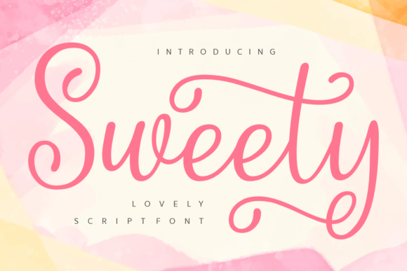 Sweety Font Sweety Font Poster 1