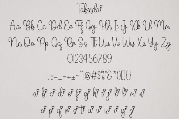 Tabinda Font Poster 8