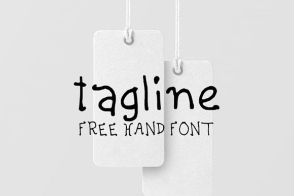 Tagline Font Poster 1