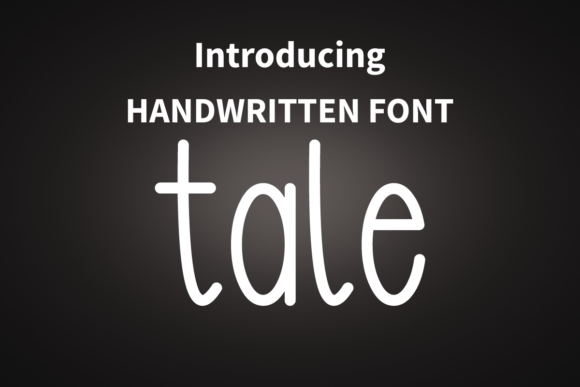 Tale Font Poster 1