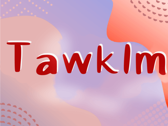 Tawklm Font Poster 1