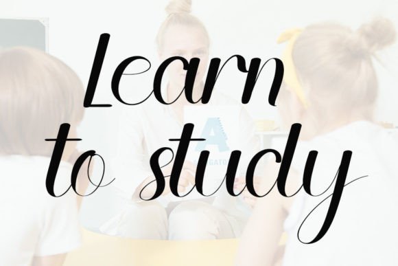 Teacher Font Poster 2