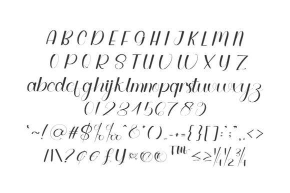 Teacher Font Poster 4