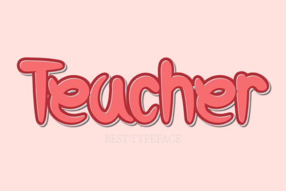 Teacher Font