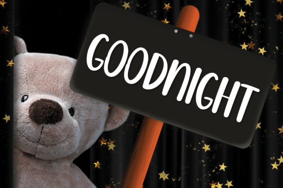 Teddy Bear Font Poster 4
