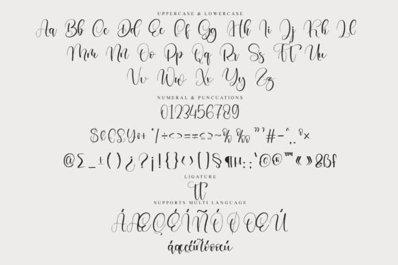 Texture Font Poster 6
