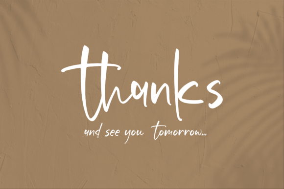 Thankful Font Poster 14