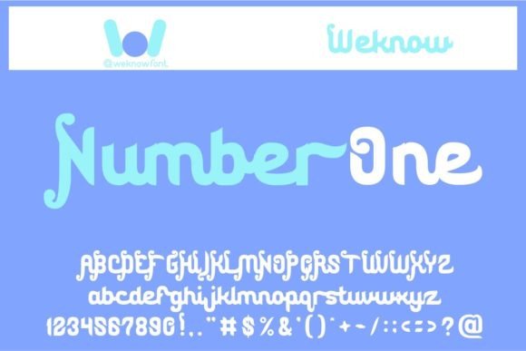 The Amazing You Font Poster 5