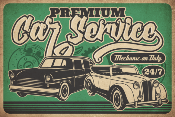 The Backyard Font Poster 3