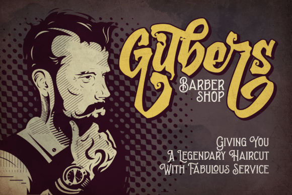 The Backyard Font Poster 6