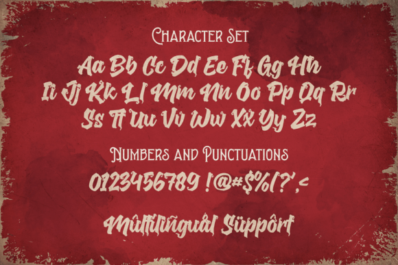 The Backyard Font Poster 7