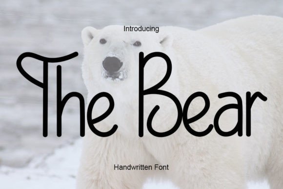 The Bear Font Poster 1