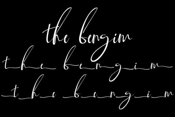 The Bengim Font Poster 2