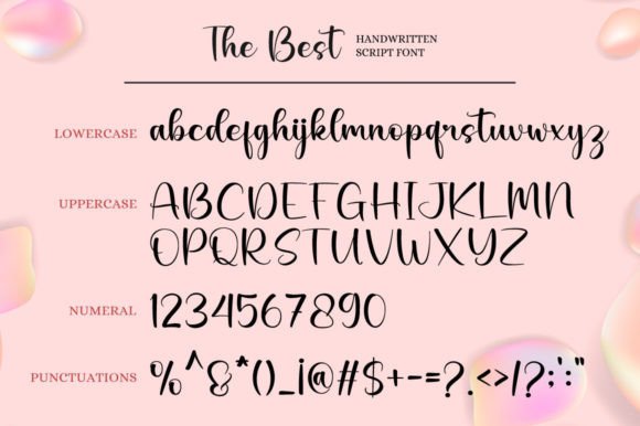 The Best Font Poster 7
