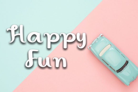 The Blush Font Poster 2