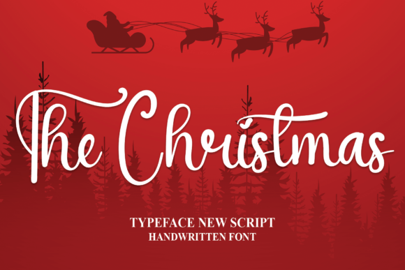 The Christmas Font Poster 1