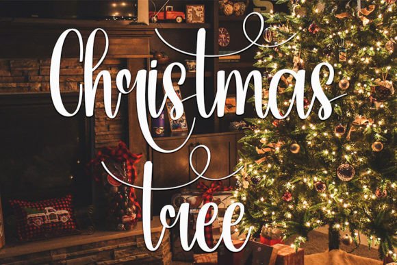 The Christmas Font Poster 2