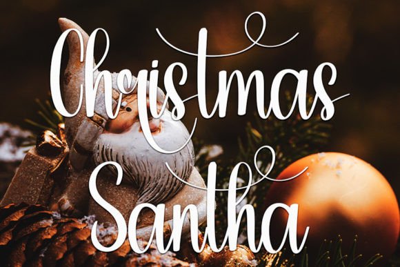 The Christmas Font Poster 3
