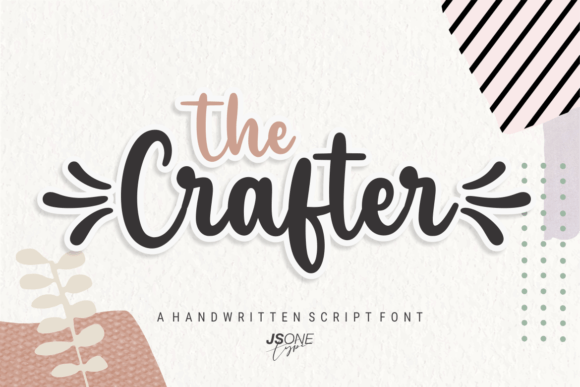 The Crafter Font Poster 1