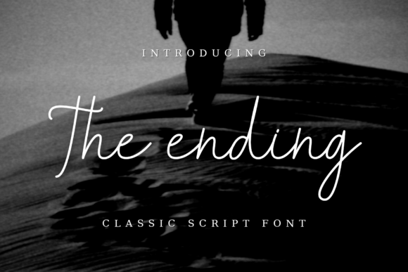 The Ending Font Poster 1