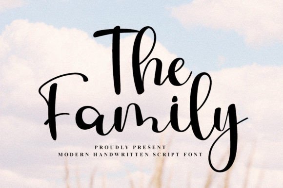 The Family Font Poster 1