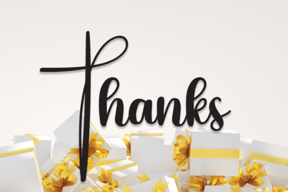 The Gift Font Poster 8