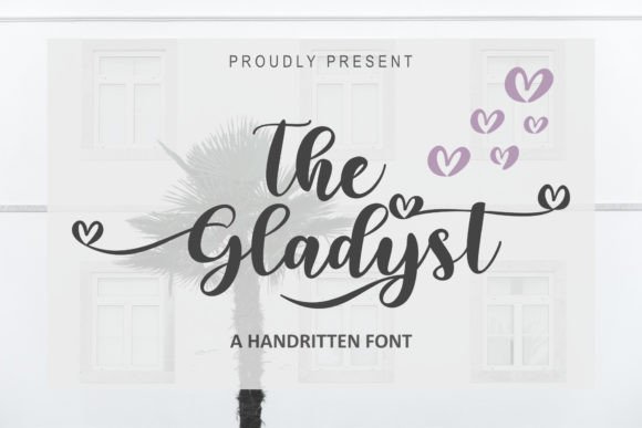 The Gladyst Font Poster 1