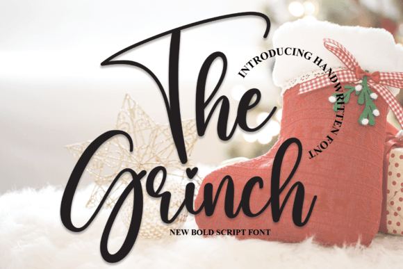 The Grinch Font Poster 1