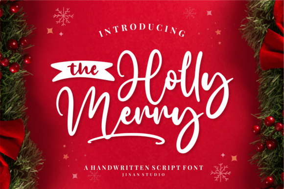 The Holly Merry Font