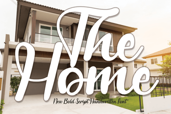 The Home Font Poster 1