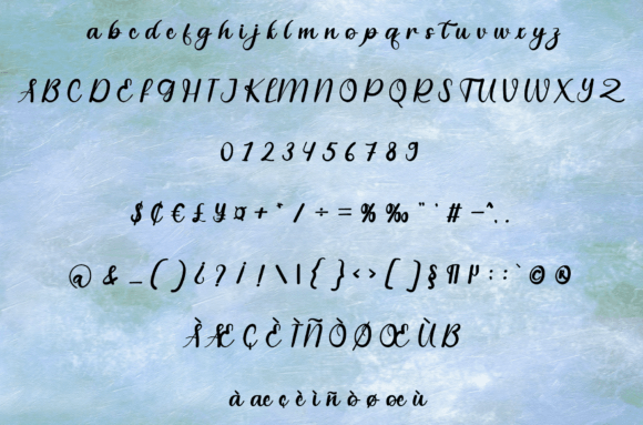 The Home Font Poster 6
