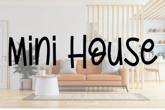 The House Font Poster 3
