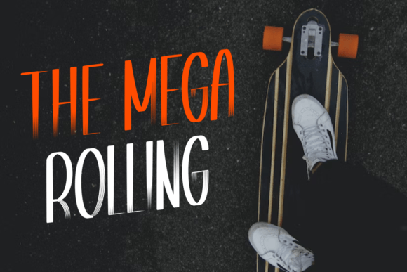 The King Brush Font Poster 2