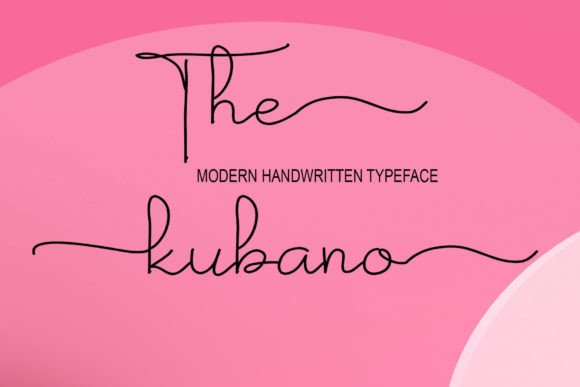 The Kubano Font