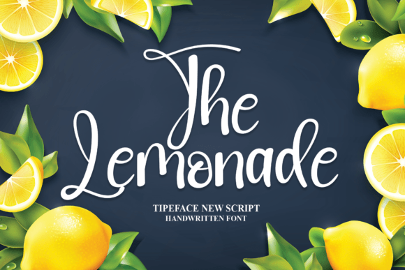 The Lemonade Font Poster 1