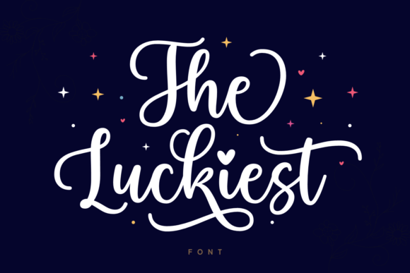 The Luckiest Font Poster 1