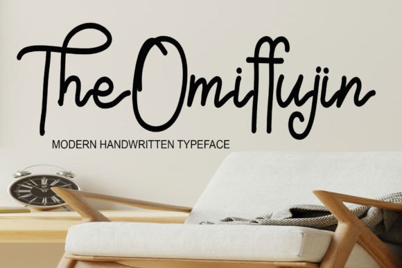 The Omiffujin Font Poster 1