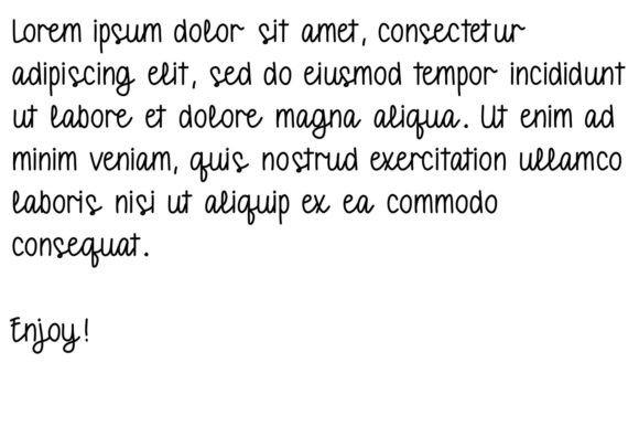 The Perfect Assistant Font Poster 3