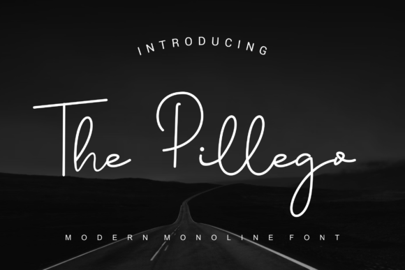 The Pillego Font Poster 1