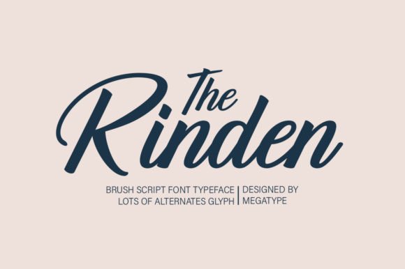 The Rinden Font