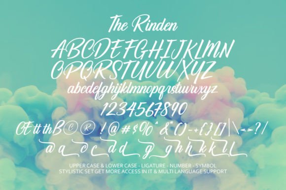 The Rinden Font Poster 10