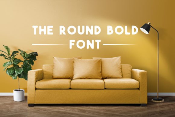 The Round Bold Font Poster 1