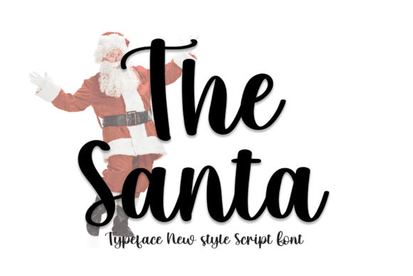 The Santa Font Poster 1