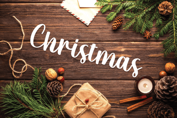 The Santa Font Poster 3
