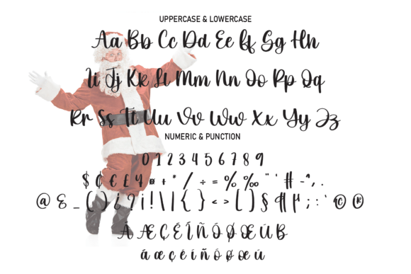 The Santa Font Poster 7