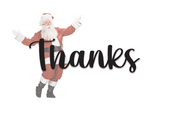 The Santa Font Poster 8